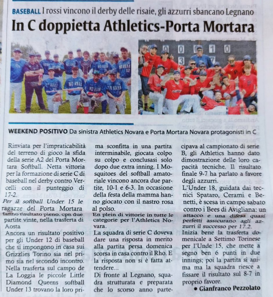 portamortara baseball softball