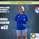 Giada Cardani convocata in Nazionale B5