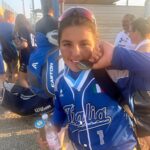 Cloe Guzzon Oro con la Nazionale Italiana U13