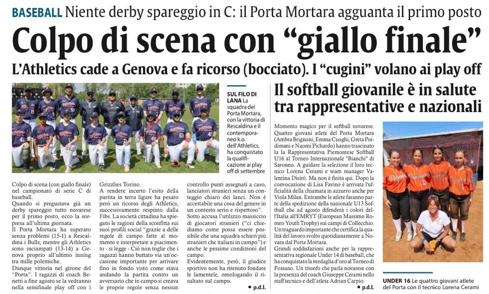 portamortara baseball softball