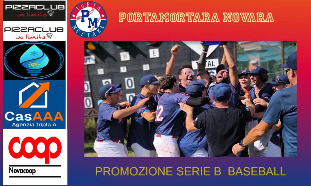 portamortara novara baseball softball