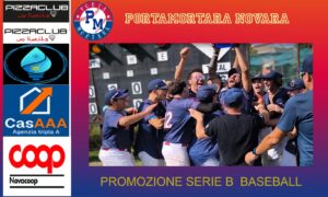 IL PORTA MORTARA FA SOGNARE NOVARA: IL BASEBALL CONQUISTA LA SERIE B